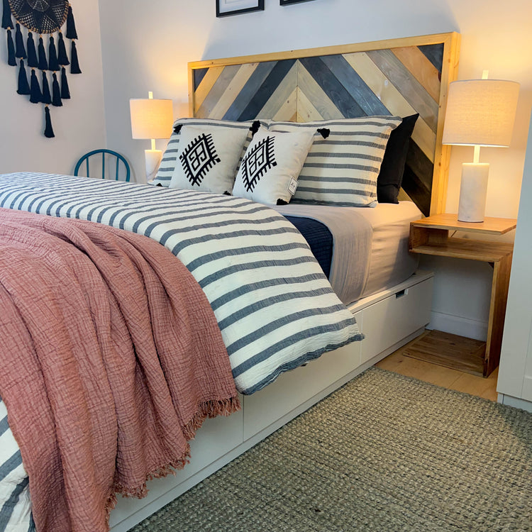 Zeep Naturals | Thick Striped Muslin Duvet/Comforter Sets | Zeep Naturals brings you handcrafted soaps, organic cotton towels, and artisan kitchen essentials — all inspired by nature. Discover simple, sustainable living with products designed to soothe your senses and your home.