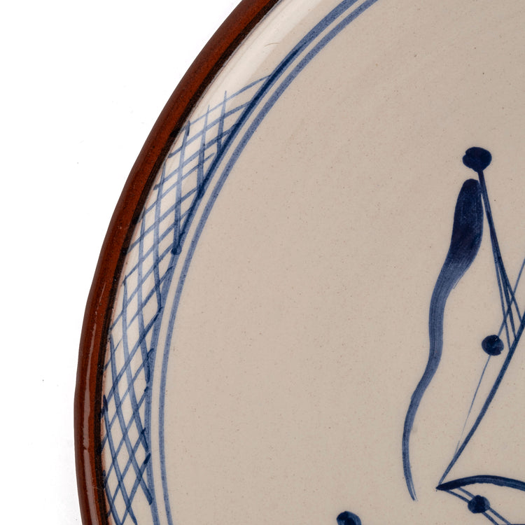 Zeep Naturals | Troy Collection Ceramic Dinner & Serving Plate | Zeep Naturals brings you handcrafted soaps, organic cotton towels, and artisan kitchen essentials — all inspired by nature. Discover simple, sustainable living with products designed to soothe your senses and your home.