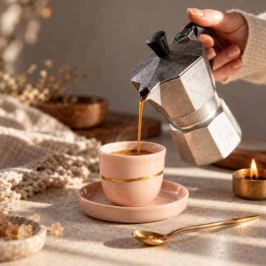 Blush Gold Espresso Cup