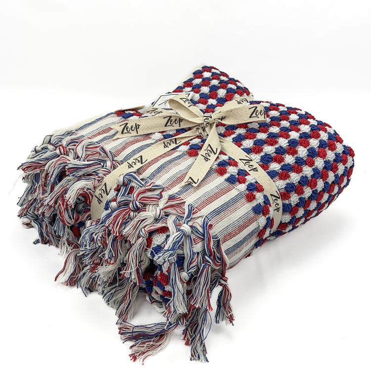 Zeep Naturals | Chickpea Towels Patriot Bath | Zeep Naturals brings you handcrafted soaps, organic cotton towels, and artisan kitchen essentials — all inspired by nature. Discover simple, sustainable living with products designed to soothe your senses and your home.