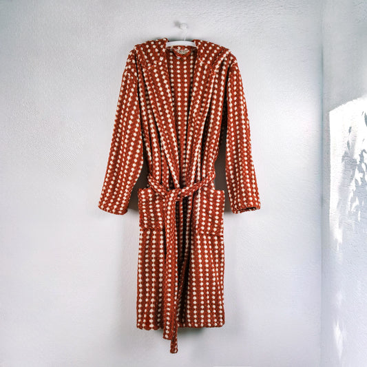 Zeep Naturals | Aegean Collection Sienna Spice Bubble Bathrobes | Zeep Naturals brings you handcrafted soaps, organic cotton towels, and artisan kitchen essentials — all inspired by nature. Discover simple, sustainable living with products designed to soothe your senses and your home.