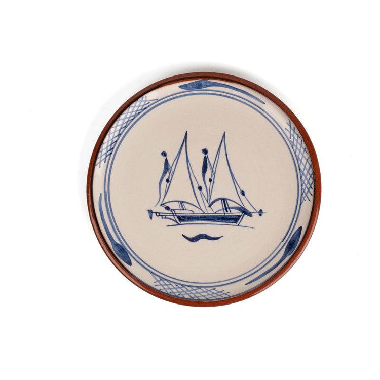 Zeep Naturals | Troy Collection Ceramic Dessert & Serving Plate | Zeep Naturals brings you handcrafted soaps, organic cotton towels, and artisan kitchen essentials — all inspired by nature. Discover simple, sustainable living with products designed to soothe your senses and your home.