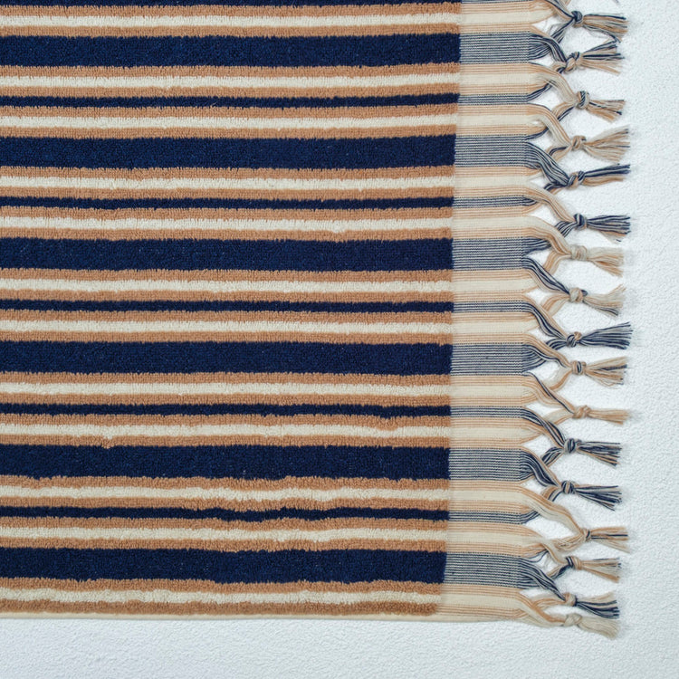 Zeep Naturals | Aegean Collection Striped Bath Towel | Zeep Naturals brings you handcrafted soaps, organic cotton towels, and artisan kitchen essentials — all inspired by nature. Discover simple, sustainable living with products designed to soothe your senses and your home.