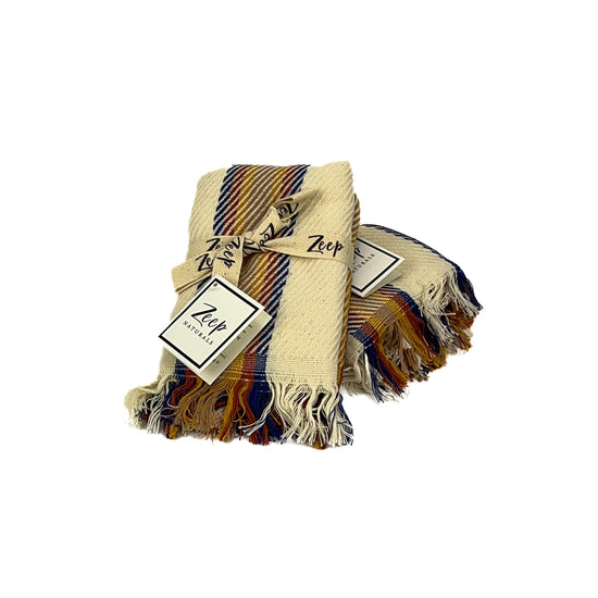 Zeep Naturals | Country Towels Mustard Hand Towel (2 in a bundle) | Zeep Naturals brings you handcrafted soaps, organic cotton towels, and artisan kitchen essentials — all inspired by nature. Discover simple, sustainable living with products designed to soothe your senses and your home.
