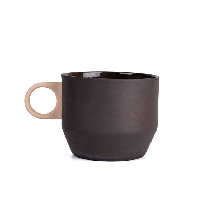 Zeep Naturals | Lydia Collection Modern Conic Coffee/Tea Cup | Zeep Naturals brings you handcrafted soaps, organic cotton towels, and artisan kitchen essentials — all inspired by nature. Discover simple, sustainable living with products designed to soothe your senses and your home.