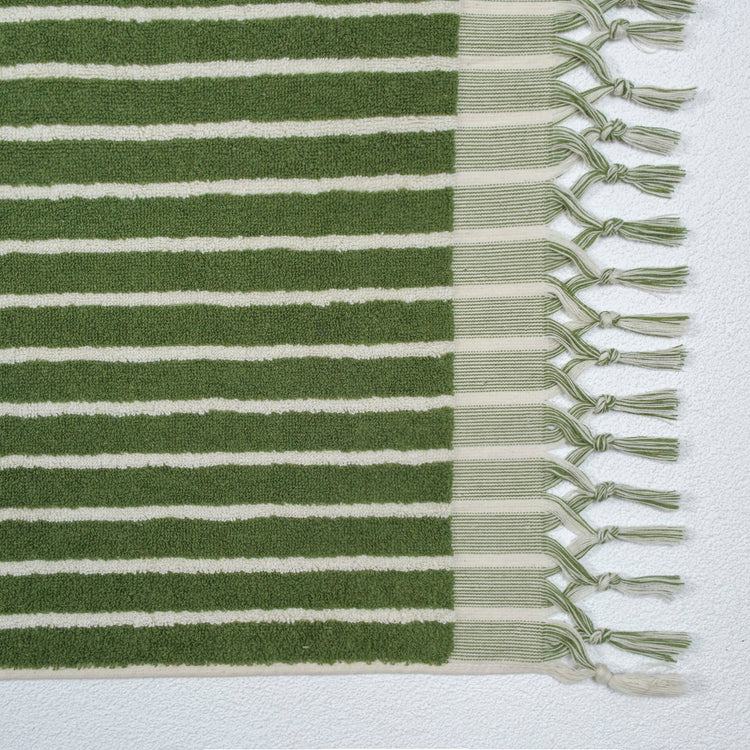 Zeep Naturals | Aegean Collection Striped Bath Towel | Zeep Naturals brings you handcrafted soaps, organic cotton towels, and artisan kitchen essentials — all inspired by nature. Discover simple, sustainable living with products designed to soothe your senses and your home.