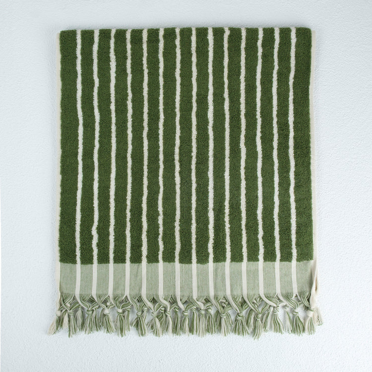 Zeep Naturals | Aegean Collection Striped Hand Towel | Zeep Naturals brings you handcrafted soaps, organic cotton towels, and artisan kitchen essentials — all inspired by nature. Discover simple, sustainable living with products designed to soothe your senses and your home.