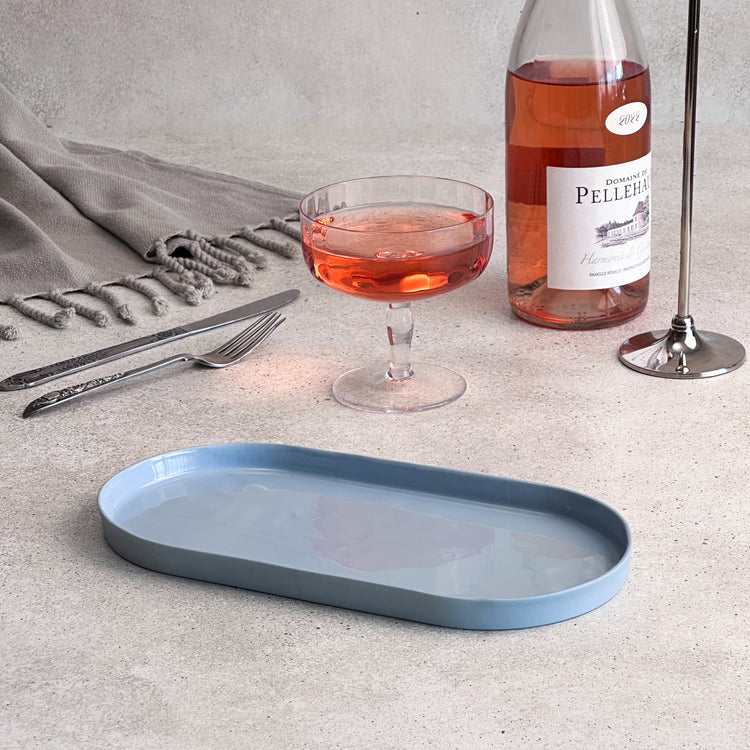 Zeep Naturals | Lydia Collection Oval Serving Plate | Zeep Naturals brings you handcrafted soaps, organic cotton towels, and artisan kitchen essentials — all inspired by nature. Discover simple, sustainable living with products designed to soothe your senses and your home.