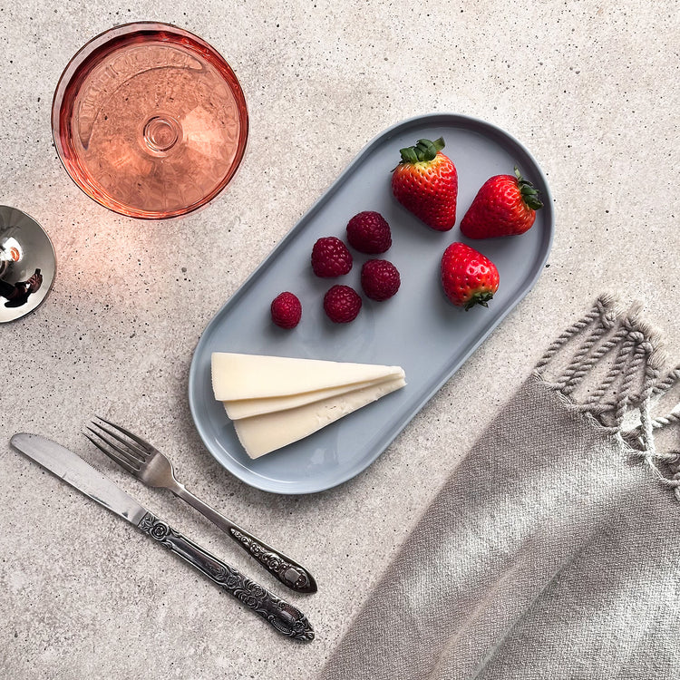 Zeep Naturals | Lydia Collection Oval Serving Plate | Zeep Naturals brings you handcrafted soaps, organic cotton towels, and artisan kitchen essentials — all inspired by nature. Discover simple, sustainable living with products designed to soothe your senses and your home.