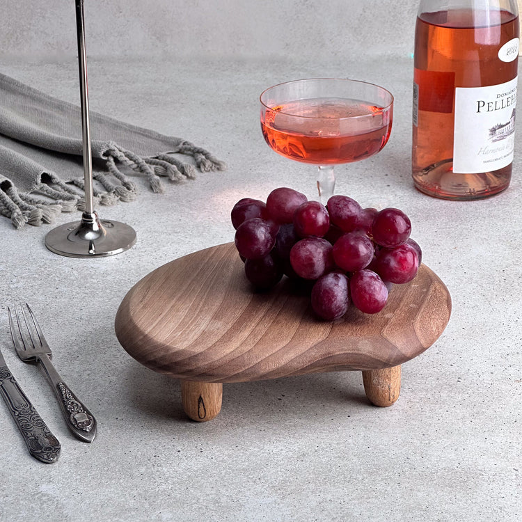 Zeep Naturals | Carya Collection Walnut Serving & Presentation Set (2 Pieces) | Zeep Naturals brings you handcrafted soaps, organic cotton towels, and artisan kitchen essentials — all inspired by nature. Discover simple, sustainable living with products designed to soothe your senses and your home.