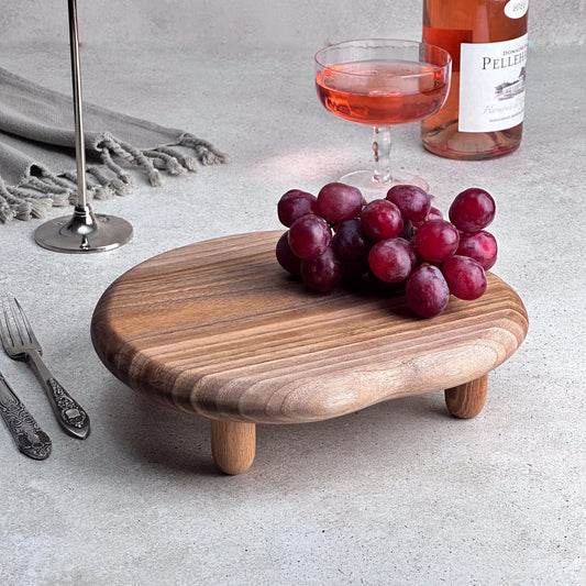 Zeep Naturals | Carya Collection Walnut Serving & Presentation Set (2 Pieces) | Zeep Naturals brings you handcrafted soaps, organic cotton towels, and artisan kitchen essentials — all inspired by nature. Discover simple, sustainable living with products designed to soothe your senses and your home.