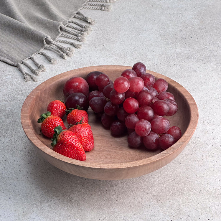 Zeep Naturals | Carya Collection Walnut Pedestal Bowl | Zeep Naturals brings you handcrafted soaps, organic cotton towels, and artisan kitchen essentials — all inspired by nature. Discover simple, sustainable living with products designed to soothe your senses and your home.