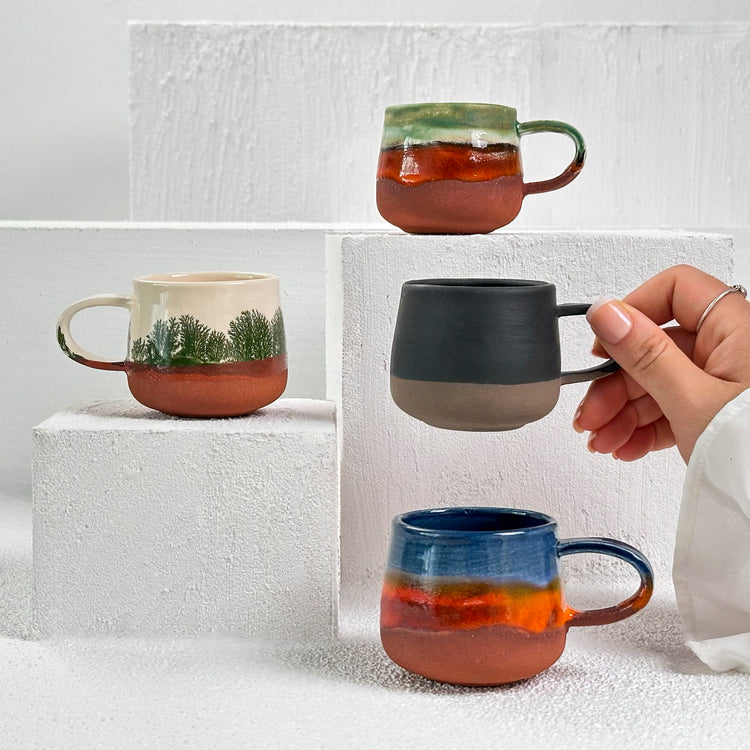 Zeep Naturals | Assos Collection Ceramic Espresso Cup | Zeep Naturals brings you handcrafted soaps, organic cotton towels, and artisan kitchen essentials — all inspired by nature. Discover simple, sustainable living with products designed to soothe your senses and your home.