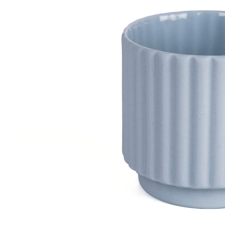 Zeep Naturals | Lydia Collection Modern Ribbed Espresso Cup | Zeep Naturals brings you handcrafted soaps, organic cotton towels, and artisan kitchen essentials — all inspired by nature. Discover simple, sustainable living with products designed to soothe your senses and your home.