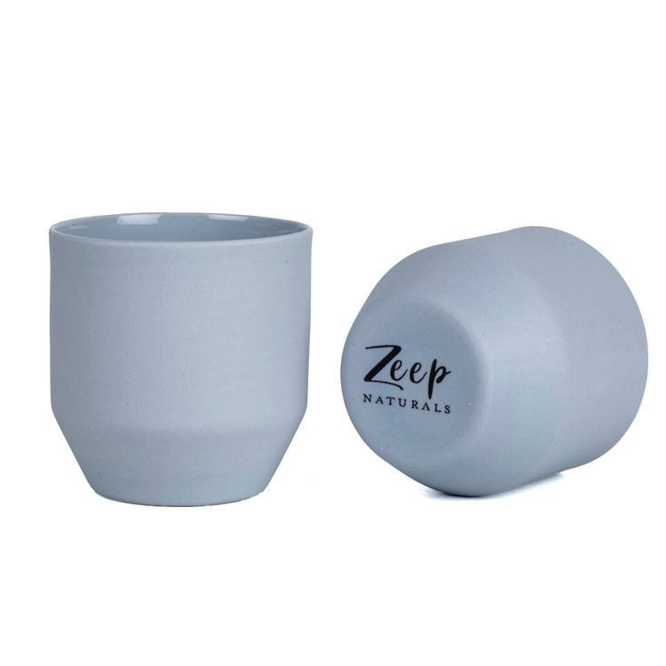 Zeep Naturals | Lydia Collection Modern Conic Espresso Cup | Zeep Naturals brings you handcrafted soaps, organic cotton towels, and artisan kitchen essentials — all inspired by nature. Discover simple, sustainable living with products designed to soothe your senses and your home.
