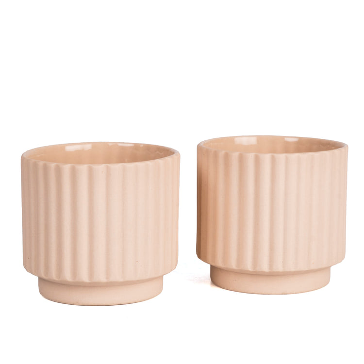 Zeep Naturals | Lydia Collection Modern Ribbed Espresso Cup | Zeep Naturals brings you handcrafted soaps, organic cotton towels, and artisan kitchen essentials — all inspired by nature. Discover simple, sustainable living with products designed to soothe your senses and your home.