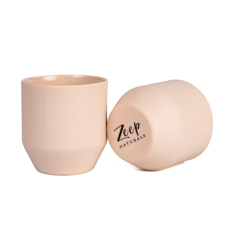 Zeep Naturals | Lydia Collection Modern Conic Espresso Cup | Zeep Naturals brings you handcrafted soaps, organic cotton towels, and artisan kitchen essentials — all inspired by nature. Discover simple, sustainable living with products designed to soothe your senses and your home.