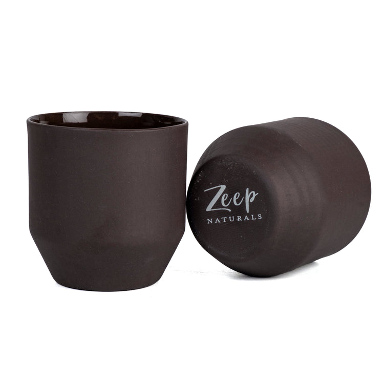 Zeep Naturals | Lydia Collection Modern Conic Espresso Cup | Zeep Naturals brings you handcrafted soaps, organic cotton towels, and artisan kitchen essentials — all inspired by nature. Discover simple, sustainable living with products designed to soothe your senses and your home.