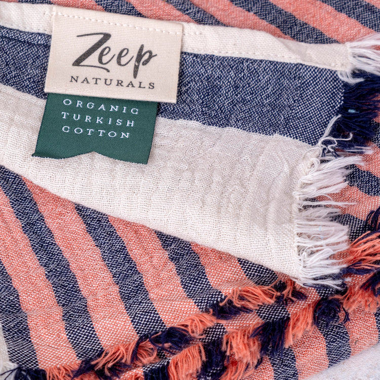 Zeep Naturals | Muslin Collection Mistral Weave Muslin Towels | Zeep Naturals brings you handcrafted soaps, organic cotton towels, and artisan kitchen essentials — all inspired by nature. Discover simple, sustainable living with products designed to soothe your senses and your home.