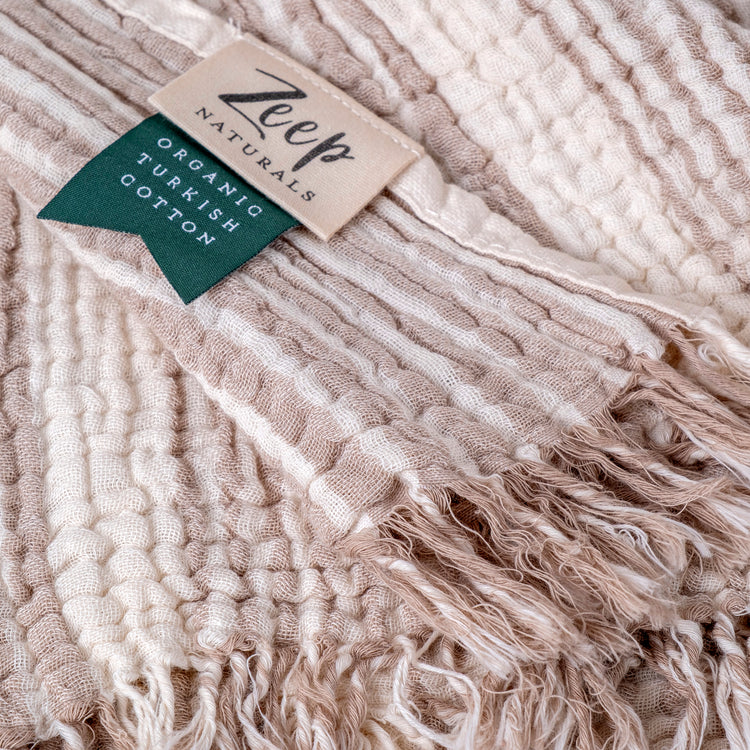 Zeep Naturals | Muslin Collection Loomlight Drift Muslin Towels | Zeep Naturals brings you handcrafted soaps, organic cotton towels, and artisan kitchen essentials — all inspired by nature. Discover simple, sustainable living with products designed to soothe your senses and your home.
