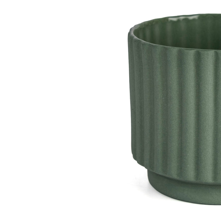 Zeep Naturals | Lydia Collection Modern Ribbed Espresso Cup | Zeep Naturals brings you handcrafted soaps, organic cotton towels, and artisan kitchen essentials — all inspired by nature. Discover simple, sustainable living with products designed to soothe your senses and your home.