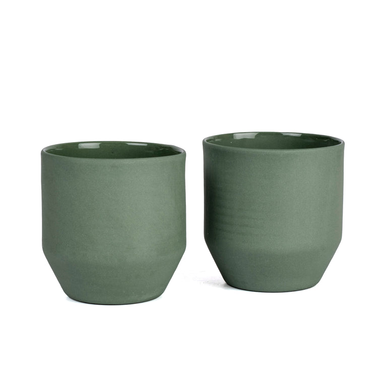 Zeep Naturals | Lydia Collection Modern Conic Espresso Cup | Zeep Naturals brings you handcrafted soaps, organic cotton towels, and artisan kitchen essentials — all inspired by nature. Discover simple, sustainable living with products designed to soothe your senses and your home.