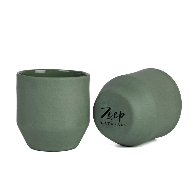 Zeep Naturals | Lydia Collection Modern Conic Espresso Cup | Zeep Naturals brings you handcrafted soaps, organic cotton towels, and artisan kitchen essentials — all inspired by nature. Discover simple, sustainable living with products designed to soothe your senses and your home.
