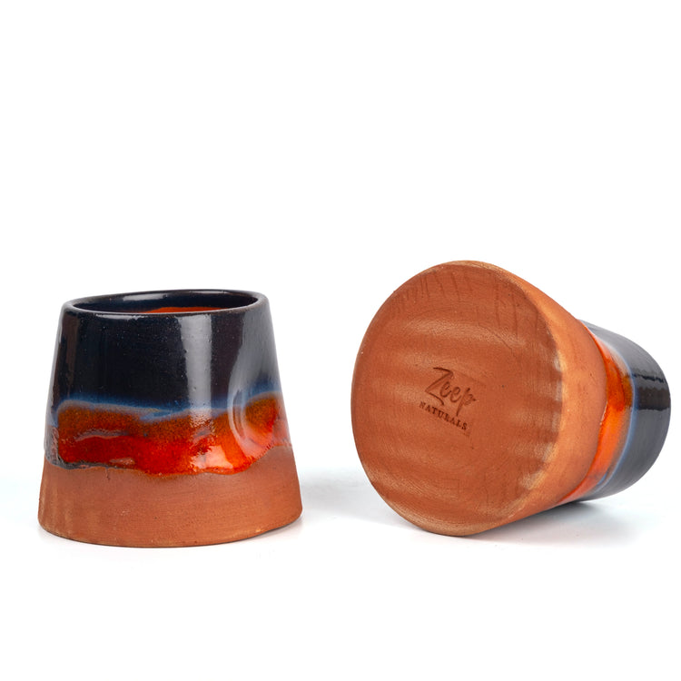 Zeep Naturals | Assos Collection Thumb Pressed Coffee/Tea Cup | Zeep Naturals brings you handcrafted soaps, organic cotton towels, and artisan kitchen essentials — all inspired by nature. Discover simple, sustainable living with products designed to soothe your senses and your home.