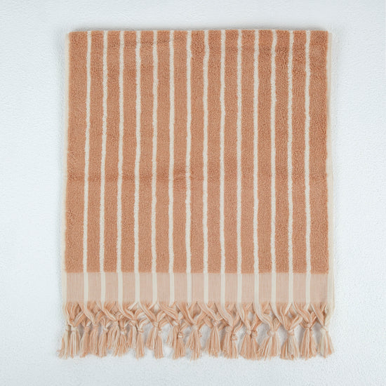 Zeep Naturals | Aegean Collection Striped Hand Towel | Zeep Naturals brings you handcrafted soaps, organic cotton towels, and artisan kitchen essentials — all inspired by nature. Discover simple, sustainable living with products designed to soothe your senses and your home.