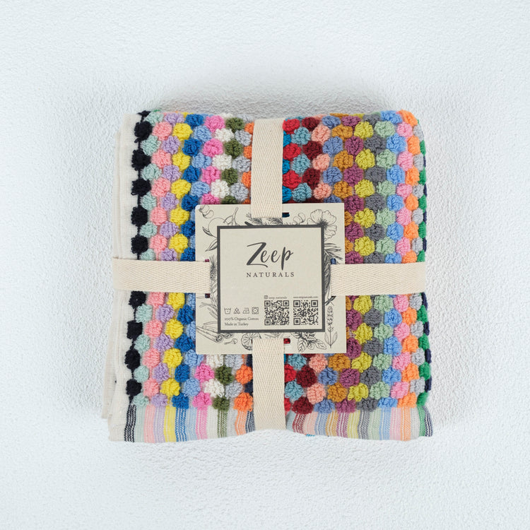 Zeep Naturals | Chickpea Towels Rainbow without fringes Hand | Zeep Naturals brings you handcrafted soaps, organic cotton towels, and artisan kitchen essentials — all inspired by nature. Discover simple, sustainable living with products designed to soothe your senses and your home.