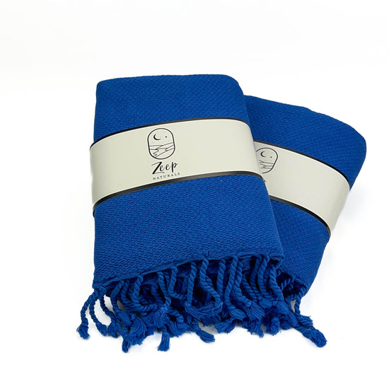 Zeep Naturals | Reflection Towels Blueberry | Zeep Naturals brings you handcrafted soaps, organic cotton towels, and artisan kitchen essentials — all inspired by nature. Discover simple, sustainable living with products designed to soothe your senses and your home.