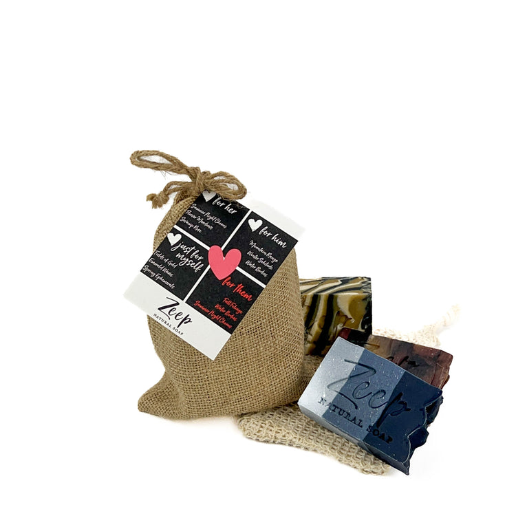 Zeep Naturals | Bar Soap Gift Package for Them | Zeep Naturals brings you handcrafted soaps, organic cotton towels, and artisan kitchen essentials — all inspired by nature. Discover simple, sustainable living with products designed to soothe your senses and your home.