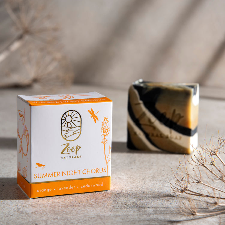 Zeep Naturals | Summer Night Chorus Large | Zeep Naturals brings you handcrafted soaps, organic cotton towels, and artisan kitchen essentials — all inspired by nature. Discover simple, sustainable living with products designed to soothe your senses and your home.
