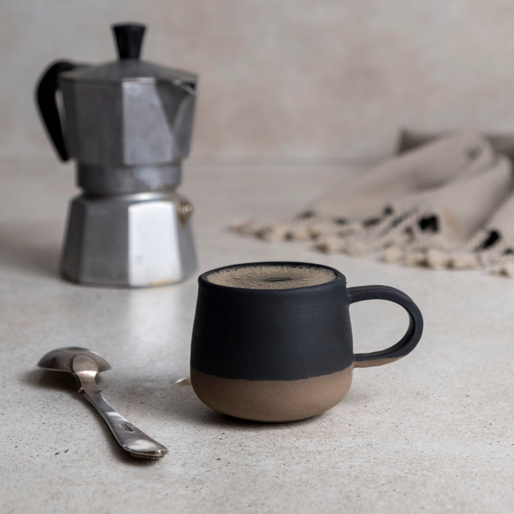 Zeep Naturals | Assos Collection Ceramic Espresso Cup | Zeep Naturals brings you handcrafted soaps, organic cotton towels, and artisan kitchen essentials — all inspired by nature. Discover simple, sustainable living with products designed to soothe your senses and your home.