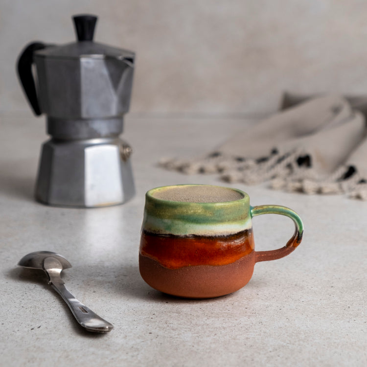 Zeep Naturals | Assos Collection Ceramic Espresso Cup | Zeep Naturals brings you handcrafted soaps, organic cotton towels, and artisan kitchen essentials — all inspired by nature. Discover simple, sustainable living with products designed to soothe your senses and your home.