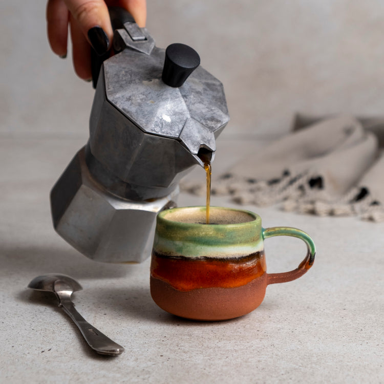 Zeep Naturals | Assos Collection Ceramic Espresso Cup | Zeep Naturals brings you handcrafted soaps, organic cotton towels, and artisan kitchen essentials — all inspired by nature. Discover simple, sustainable living with products designed to soothe your senses and your home.