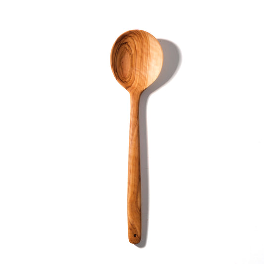 Olive Wood Small Round Spoon