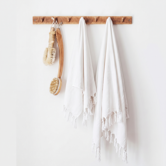 Aeris Terry Towel Sets - White Dune - White Dune 01A