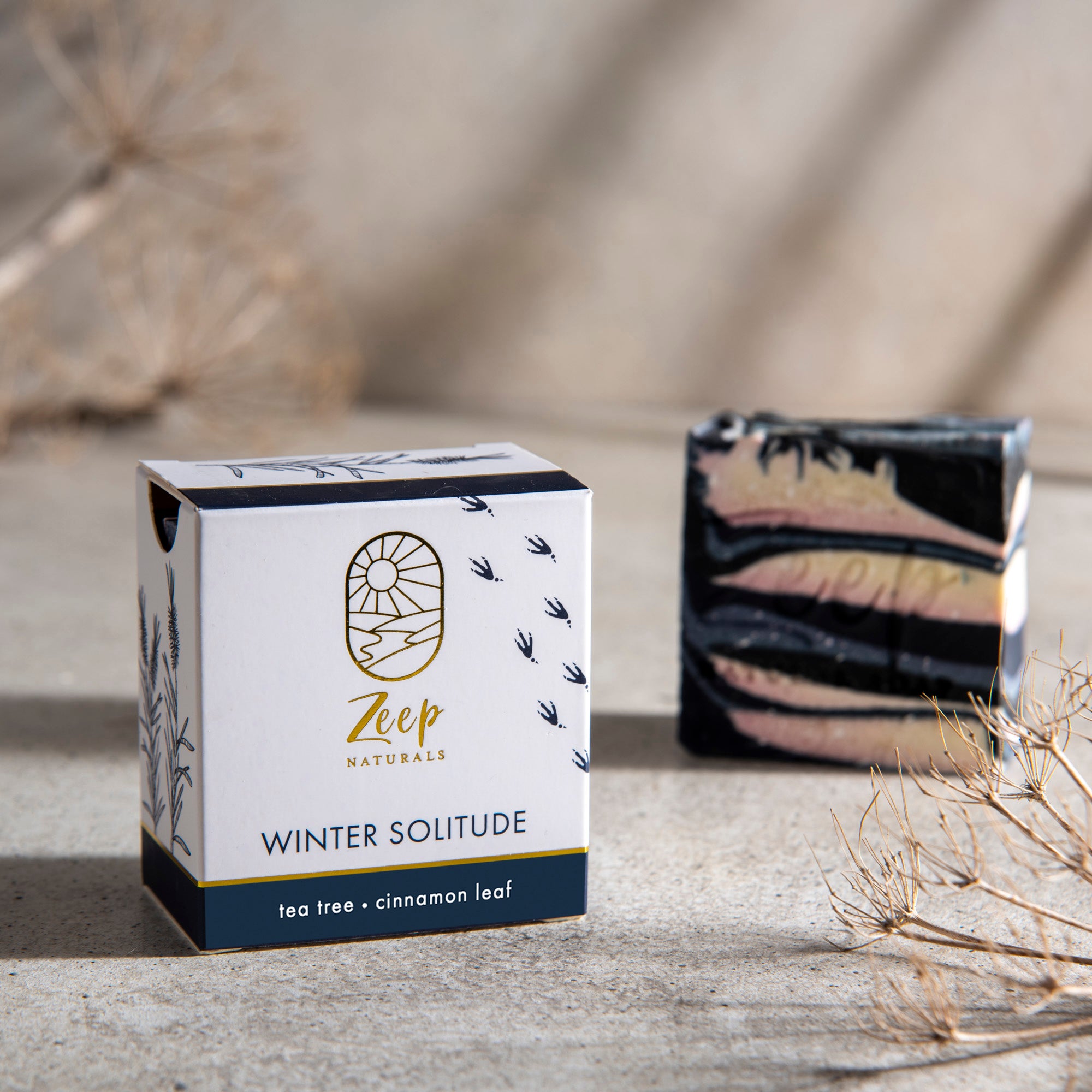 Winter Solitude | Vegan All-Natural Soap Bar | Beneficial Tea Tree