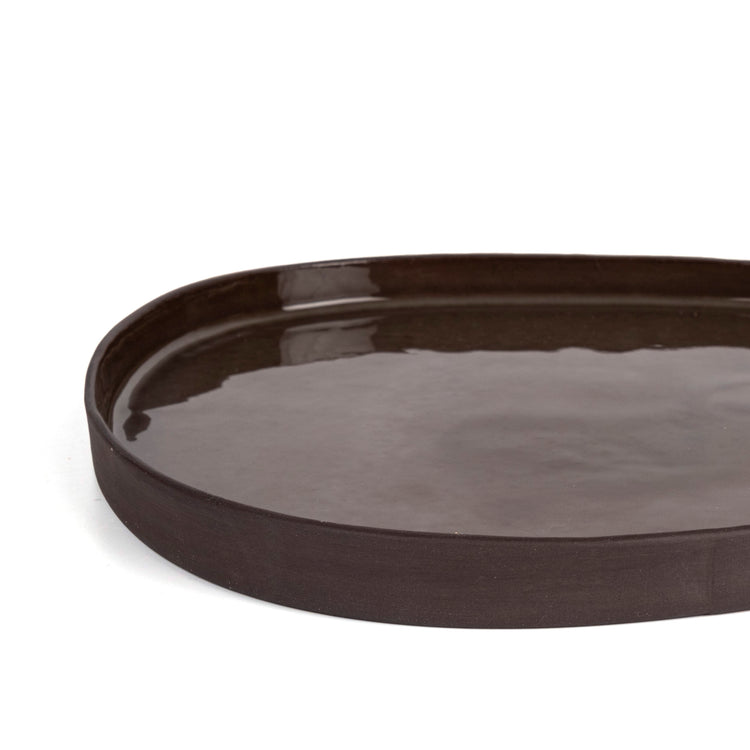 Zeep Naturals | Lydia Collection Amorphous Serving Plate | Zeep Naturals brings you handcrafted soaps, organic cotton towels, and artisan kitchen essentials — all inspired by nature. Discover simple, sustainable living with products designed to soothe your senses and your home.