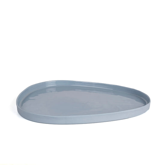 Zeep Naturals | Lydia Collection Amorphous Serving Plate | Zeep Naturals brings you handcrafted soaps, organic cotton towels, and artisan kitchen essentials — all inspired by nature. Discover simple, sustainable living with products designed to soothe your senses and your home.