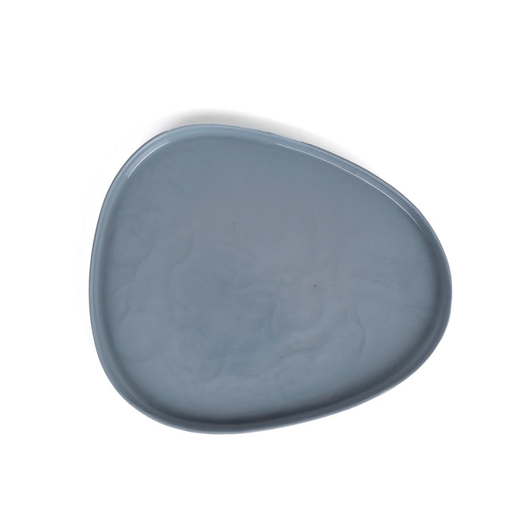 Zeep Naturals | Lydia Collection Amorphous Serving Plate | Zeep Naturals brings you handcrafted soaps, organic cotton towels, and artisan kitchen essentials — all inspired by nature. Discover simple, sustainable living with products designed to soothe your senses and your home.