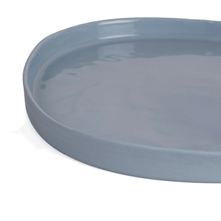 Zeep Naturals | Lydia Collection Amorphous Serving Plate | Zeep Naturals brings you handcrafted soaps, organic cotton towels, and artisan kitchen essentials — all inspired by nature. Discover simple, sustainable living with products designed to soothe your senses and your home.