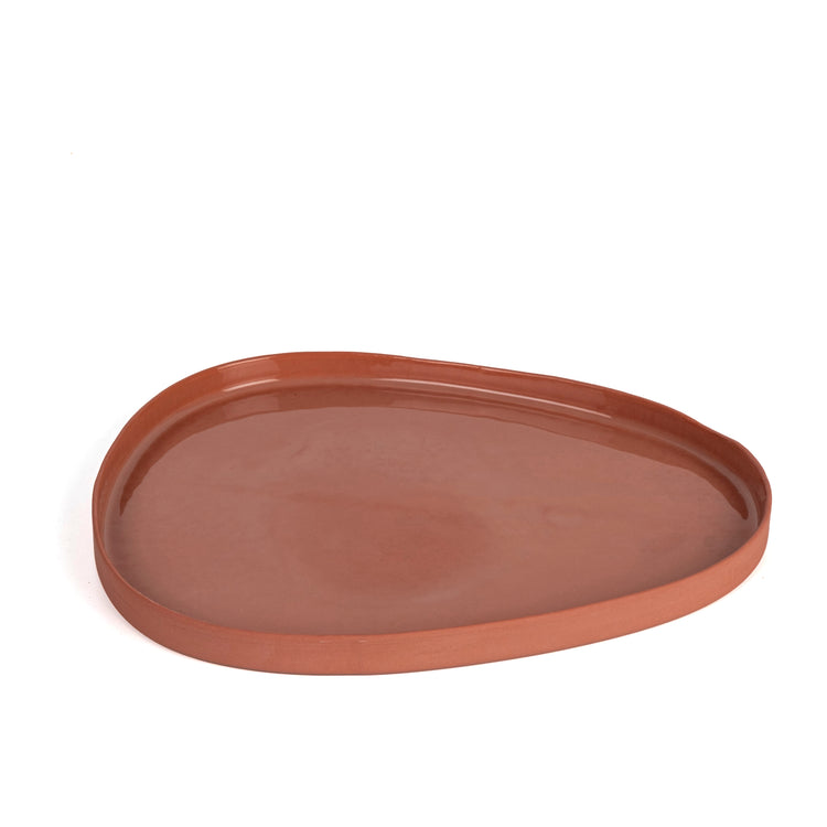 Zeep Naturals | Lydia Collection Amorphous Serving Plate | Zeep Naturals brings you handcrafted soaps, organic cotton towels, and artisan kitchen essentials — all inspired by nature. Discover simple, sustainable living with products designed to soothe your senses and your home.