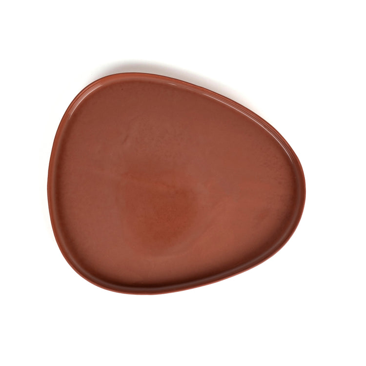 Zeep Naturals | Lydia Collection Amorphous Serving Plate | Zeep Naturals brings you handcrafted soaps, organic cotton towels, and artisan kitchen essentials — all inspired by nature. Discover simple, sustainable living with products designed to soothe your senses and your home.