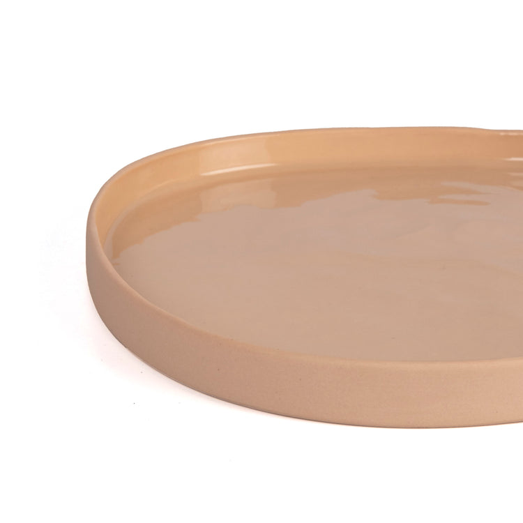 Zeep Naturals | Lydia Collection Amorphous Serving Plate | Zeep Naturals brings you handcrafted soaps, organic cotton towels, and artisan kitchen essentials — all inspired by nature. Discover simple, sustainable living with products designed to soothe your senses and your home.