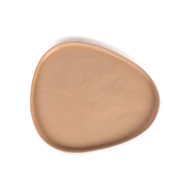 Zeep Naturals | Lydia Collection Amorphous Serving Plate | Zeep Naturals brings you handcrafted soaps, organic cotton towels, and artisan kitchen essentials — all inspired by nature. Discover simple, sustainable living with products designed to soothe your senses and your home.