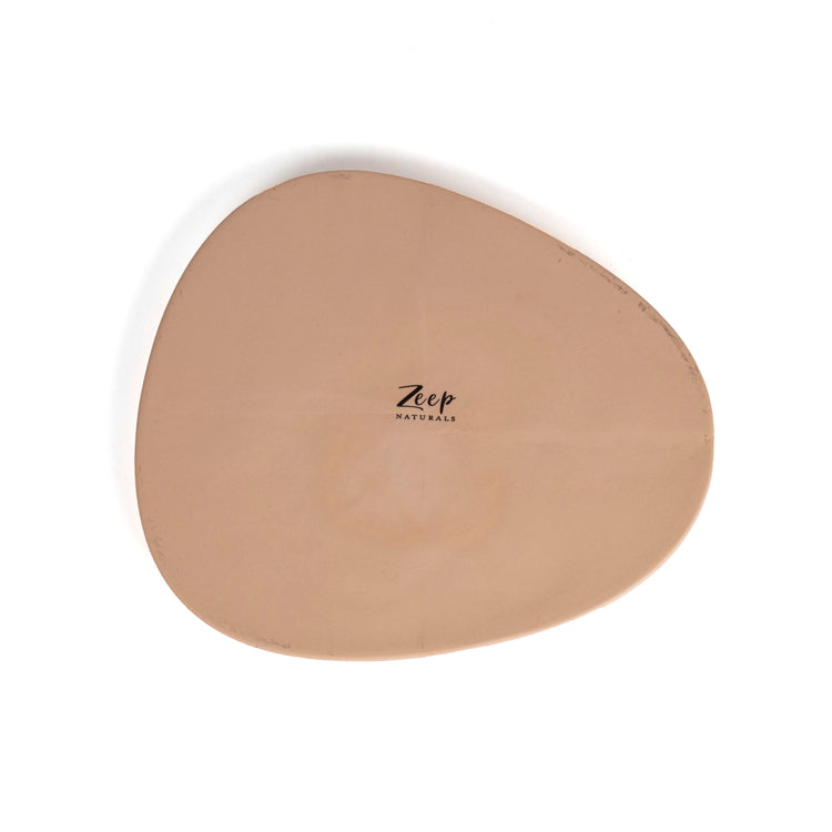 Zeep Naturals | Lydia Collection Amorphous Serving Plate | Zeep Naturals brings you handcrafted soaps, organic cotton towels, and artisan kitchen essentials — all inspired by nature. Discover simple, sustainable living with products designed to soothe your senses and your home.
