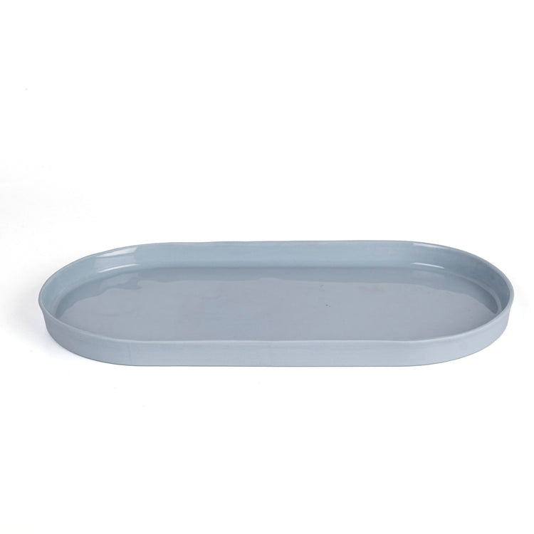 Zeep Naturals | Lydia Collection Oval Serving Plate | Zeep Naturals brings you handcrafted soaps, organic cotton towels, and artisan kitchen essentials — all inspired by nature. Discover simple, sustainable living with products designed to soothe your senses and your home.