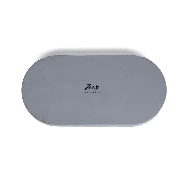 Zeep Naturals | Lydia Collection Oval Serving Plate | Zeep Naturals brings you handcrafted soaps, organic cotton towels, and artisan kitchen essentials — all inspired by nature. Discover simple, sustainable living with products designed to soothe your senses and your home.